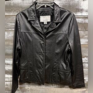 Wilsons Leather Maxima Women's Classic Black Leather Jacket